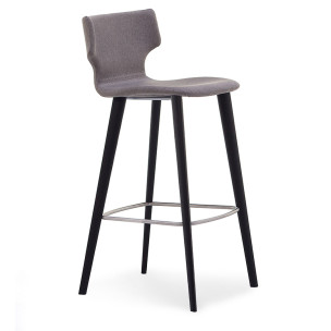 Барный стул Pop 2412 Taupe/Black (2412.325SG ANR108)